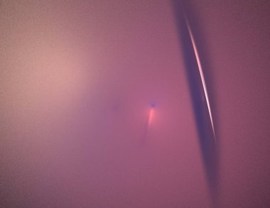 Siyah Renk Üzerine Bir Dijital Fraktal Resmi