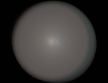 Siyah Renk Üzerine Bir Dijital Fraktal Resmi