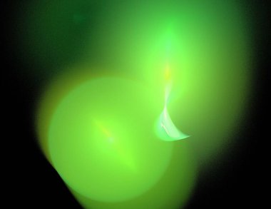 Siyah Renk Üzerine Bir Dijital Fraktal Resmi