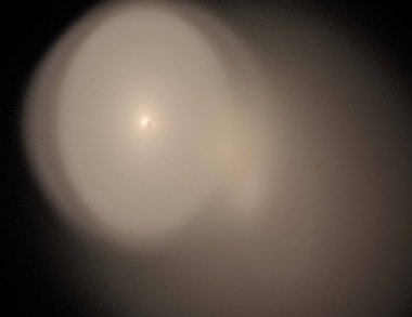 Siyah Renk Üzerine Bir Dijital Fraktal Resmi