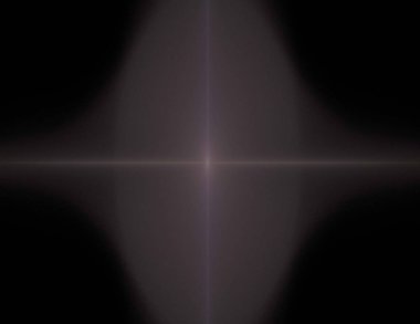 Siyah Renk Üzerine Bir Dijital Fraktal Resmi