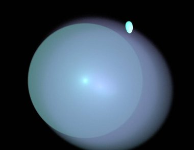 Siyah Renk Üzerine Bir Dijital Fraktal Resmi