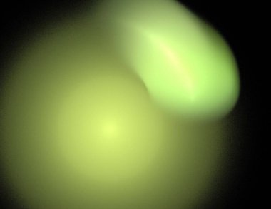 Siyah Renk Üzerine Bir Dijital Fraktal Resmi