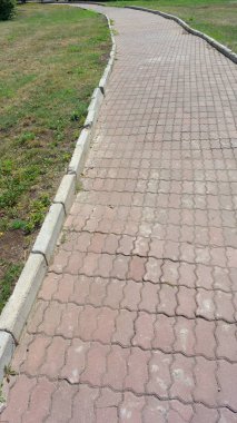 Kuru günde Park yolu
