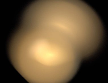 Siyah Renk Üzerine Bir Dijital Fraktal Resmi