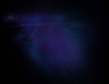 Siyah Renk Üzerine Bir Dijital Fraktal Resmi