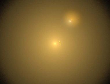 Siyah Renk Üzerine Bir Dijital Fraktal Resmi