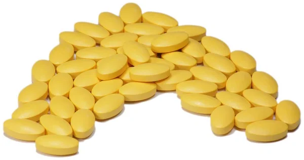 黄色のビタミン — ストック写真