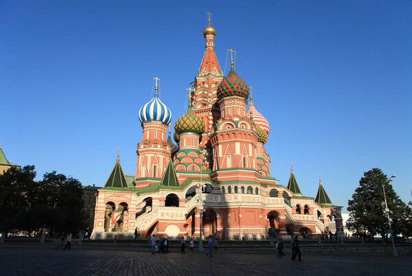 Blessed Basil cathedral at day