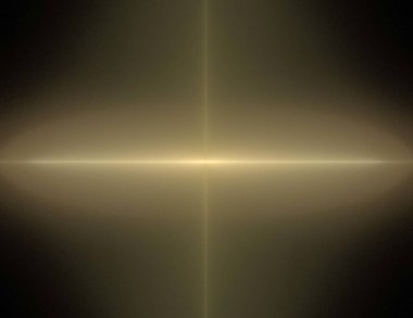 Siyah Renk Üzerine Bir Dijital Fraktal Resmi