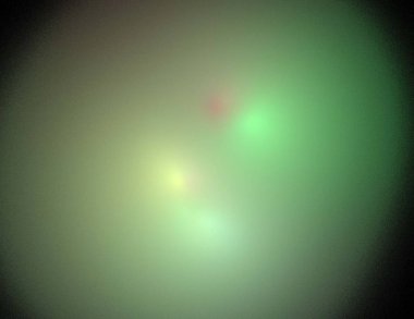 Siyah Renk Üzerine Bir Dijital Fraktal Resmi