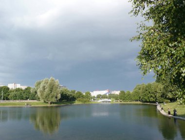 Şehir parkında yaz