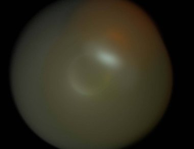 Siyah Renk Üzerine Bir Dijital Fraktal Resmi