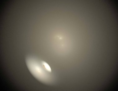 Siyah Renk Üzerine Bir Dijital Fraktal Resmi