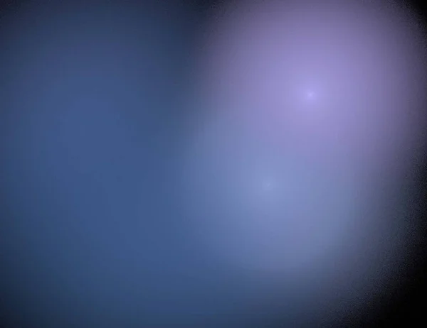 Gambar dari satu fraktal digital pada warna hitam — Stok Foto