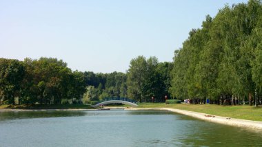 Şehir parkında yaz