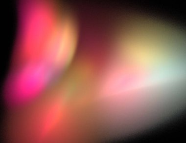 Siyah Renk Üzerine Bir Dijital Fraktal Resmi