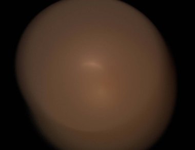 Siyah Renk Üzerine Bir Dijital Fraktal Resmi