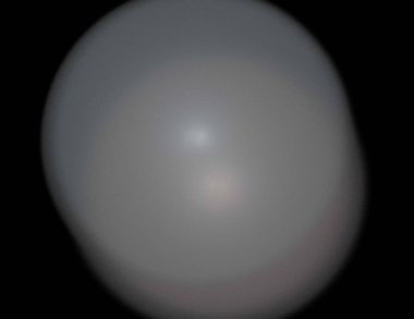 Siyah Renk Üzerine Bir Dijital Fraktal Resmi