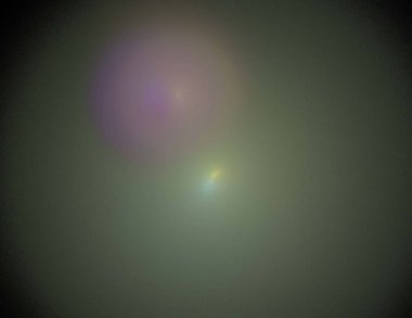 Siyah Renk Üzerine Bir Dijital Fraktal Resmi