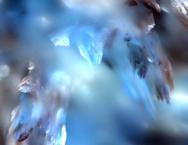 Siyah Renk Üzerine Bir Dijital Fraktal Resmi