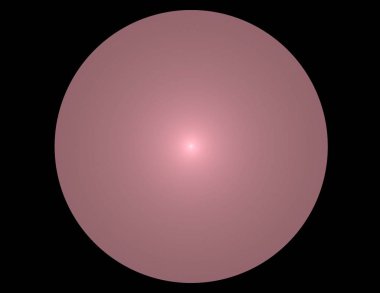 Siyah Renk Üzerine Bir Dijital Fraktal Resmi