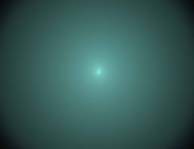 Siyah Renk Üzerine Bir Dijital Fraktal Resmi