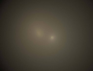 Siyah Renk Üzerine Bir Dijital Fraktal Resmi