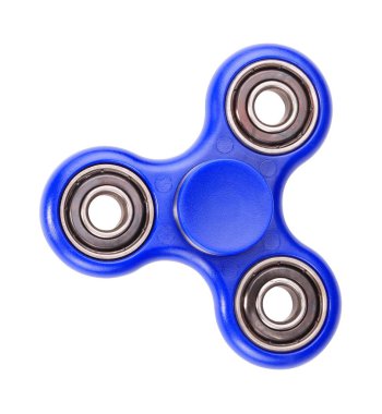 mavi plastik oyuncak beyaz arkaplanda gün içinde izole