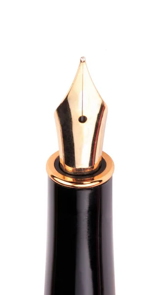 Fountain pen isolated on white — Stock Photo, Image