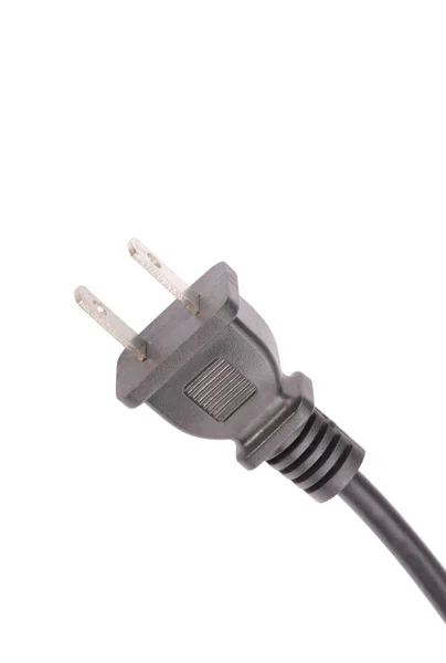 American Outlet Plug with Cord Izolated — Stock fotografie