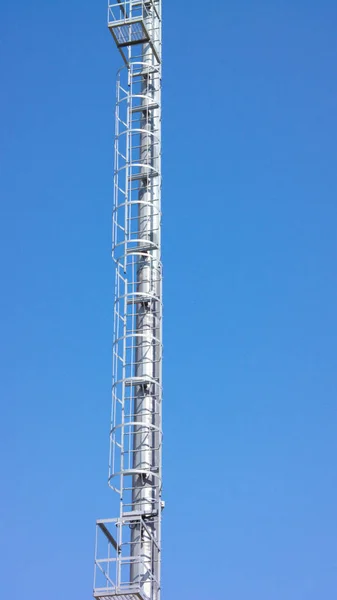 Lighting mast at day — Stock Photo, Image