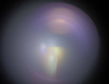 Siyah Renk Üzerine Bir Dijital Fraktal Resmi