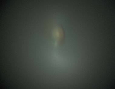 Siyah Renk Üzerine Bir Dijital Fraktal Resmi