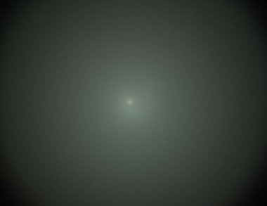 Siyah Renk Üzerine Bir Dijital Fraktal Resmi