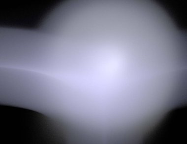 Siyah Renk Üzerine Bir Dijital Fraktal Resmi