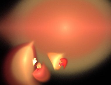 Siyah Renk Üzerine Bir Dijital Fraktal Resmi