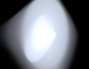 Siyah Renk Üzerine Bir Dijital Fraktal Resmi