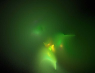 Siyah Renk Üzerine Bir Dijital Fraktal Resmi