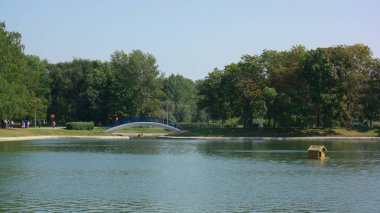 Şehir parkında yaz