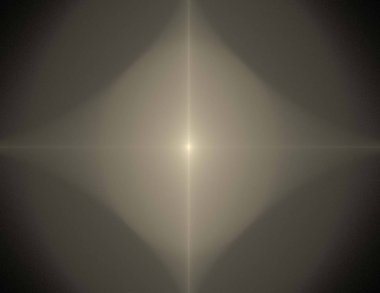 Siyah Renk Üzerine Bir Dijital Fraktal Resmi