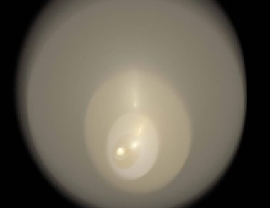 Siyah Renk Üzerine Bir Dijital Fraktal Resmi