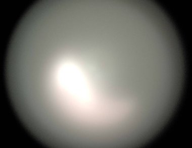 Siyah Renk Üzerine Bir Dijital Fraktal Resmi