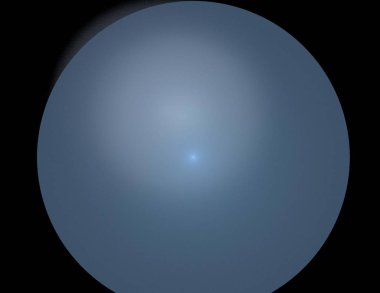 Siyah Renk Üzerine Bir Dijital Fraktal Resmi