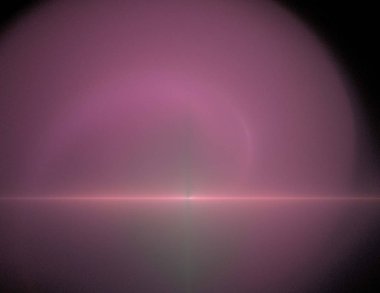 Siyah Renk Üzerine Bir Dijital Fraktal Resmi