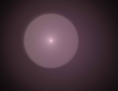 Siyah Renk Üzerine Bir Dijital Fraktal Resmi