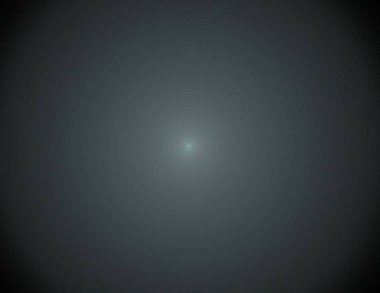 Siyah Renk Üzerine Bir Dijital Fraktal Resmi