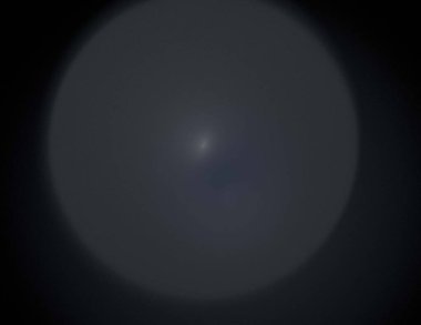 Siyah Renk Üzerine Bir Dijital Fraktal Resmi