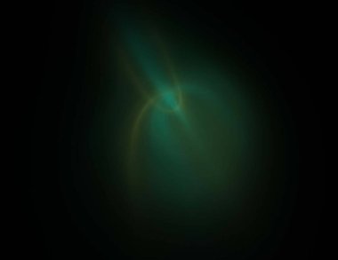 Siyah Renk Üzerine Bir Dijital Fraktal Resmi