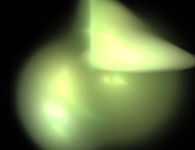 Siyah Renk Üzerine Bir Dijital Fraktal Resmi